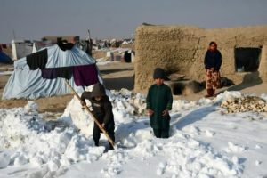 अफगानिस्तानमा शीतलहरका कारण  १०० जना भन्दा बढीको मृत्यु
