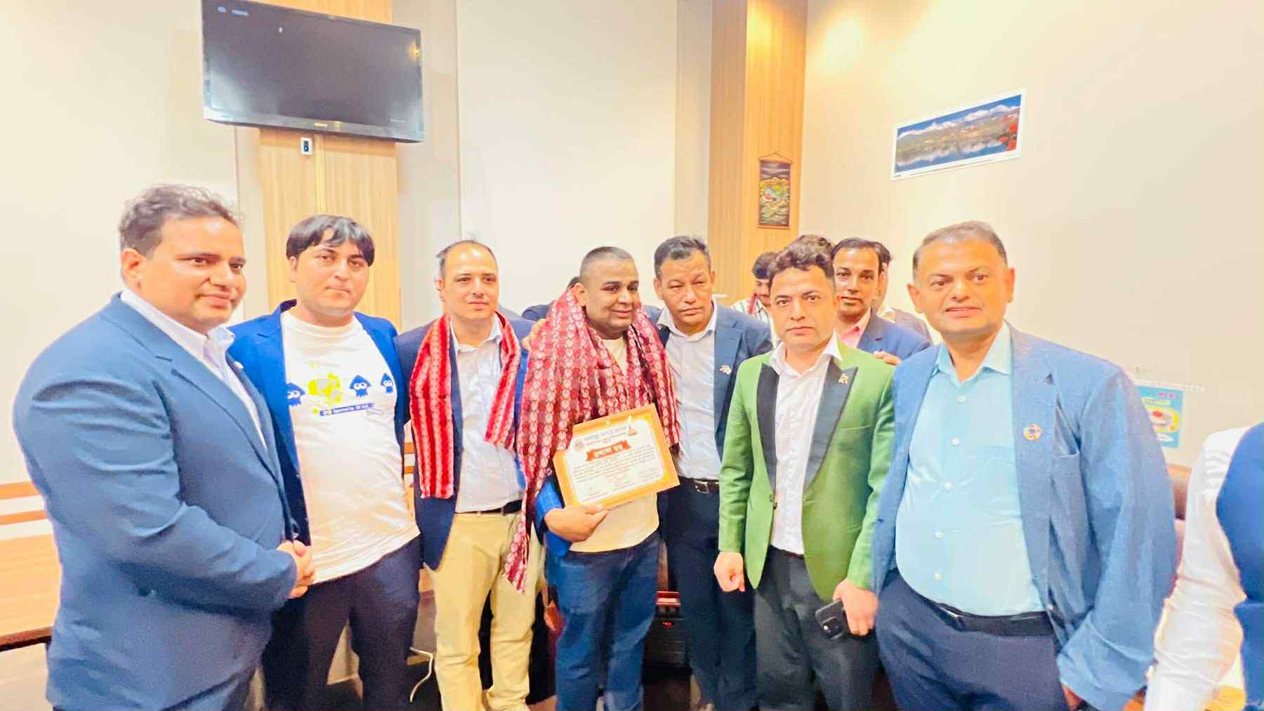 बागलुङ समाज क्युस्युको अध्यक्षमा मदन शर्मा चयन
