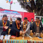 रेश नुनथला माविले मनायो ७० औँ वार्षिकोत्सब