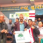 कांग्रेसका उम्मेदवार टेकराज पौडेललाई कुँवरको साथ