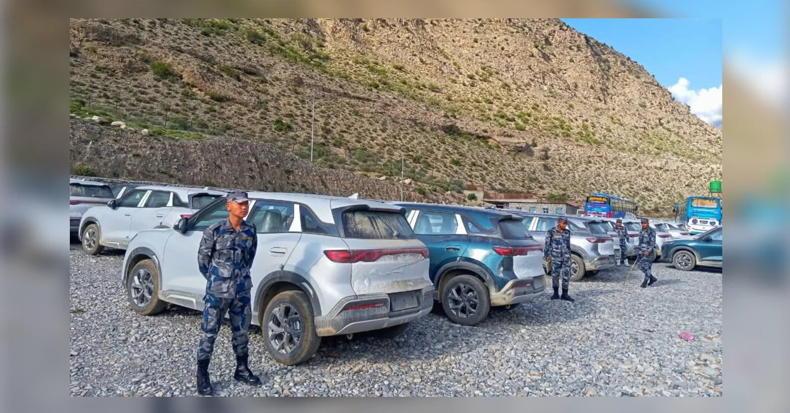कोरोला नाकाबाट भित्रिएका ७७४ वटा विद्युतीय गाडी नियन्त्रणमा