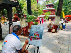 कालिकामा चित्रकला कार्यशाला
