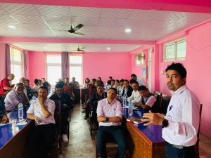 जनस्वास्थ्य कार्यालय बागलुङको भौतिक प्रगति ९० प्रतिशत